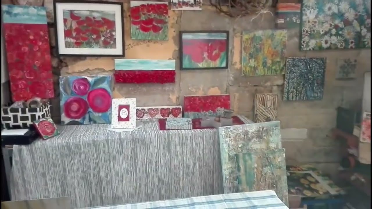 Kunstfest Meissen 2017   Atelier Karin Sauke   Rundgang