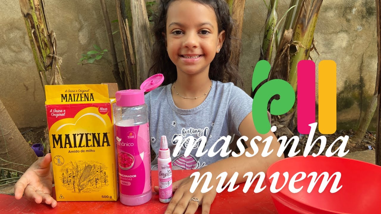 Massinha nuvem vem aprender !