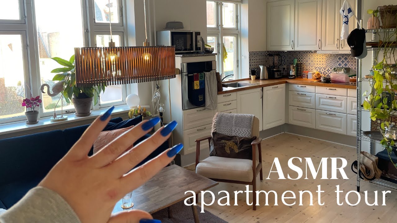 ASMR Apartment Tour 🪴🏡 Tapping & Scratching on everything ✨