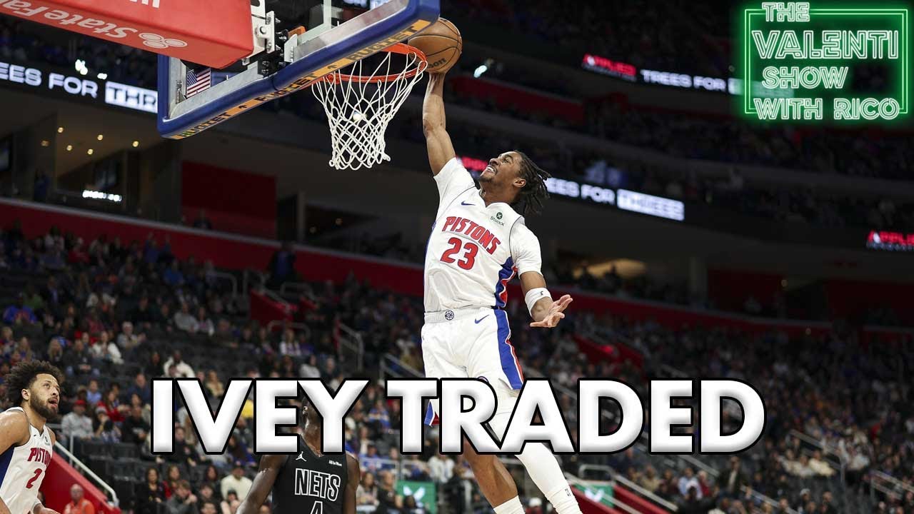 Pistons Trade Jaden Ivey | The Valenti Show with Rico