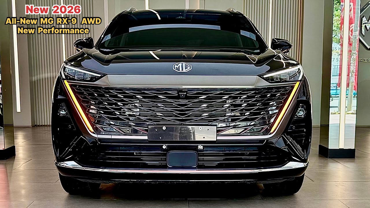 All-New 2026! New Performance MG RX-9 Super Premium AWD : Luxury Interior and Exterior Walkaround