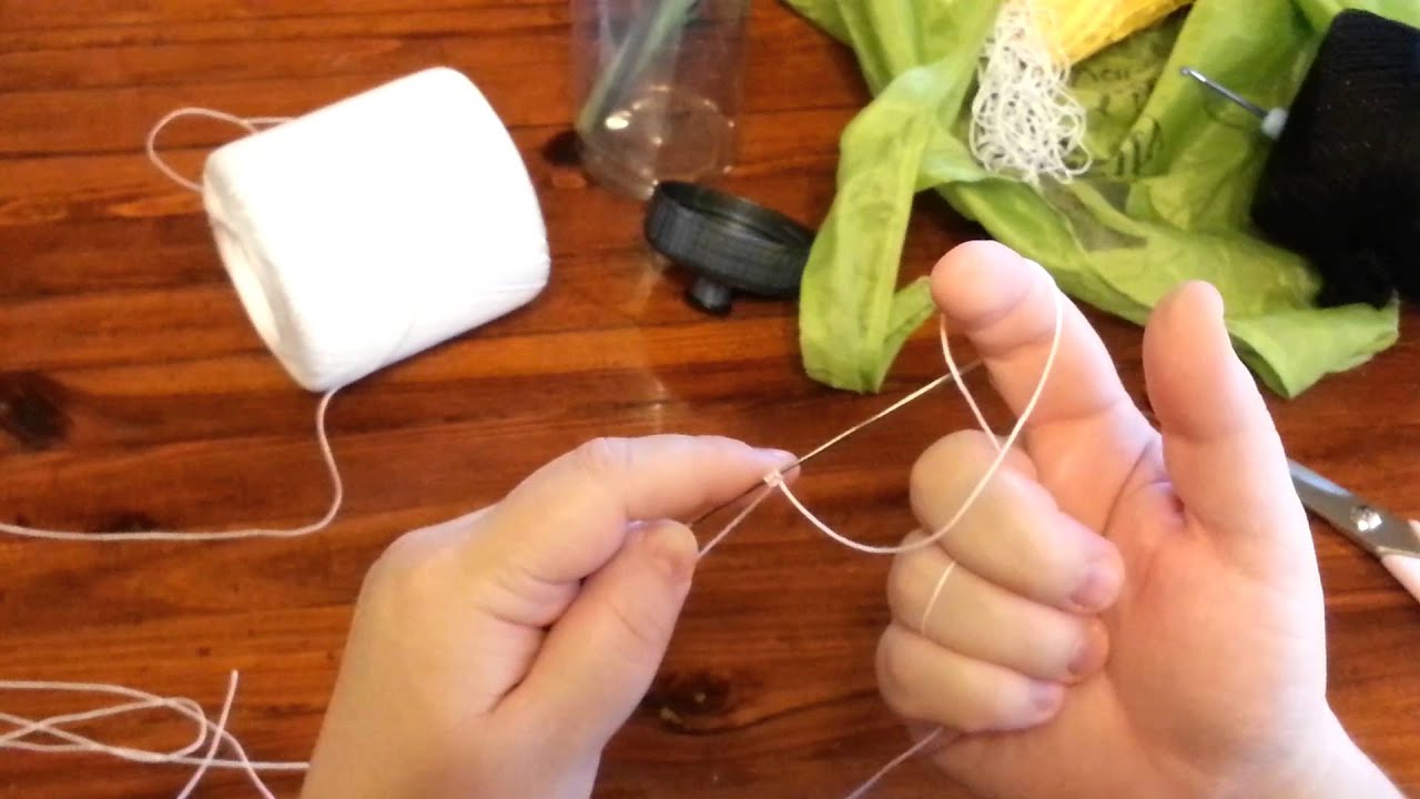 Left handed Needle Tatting