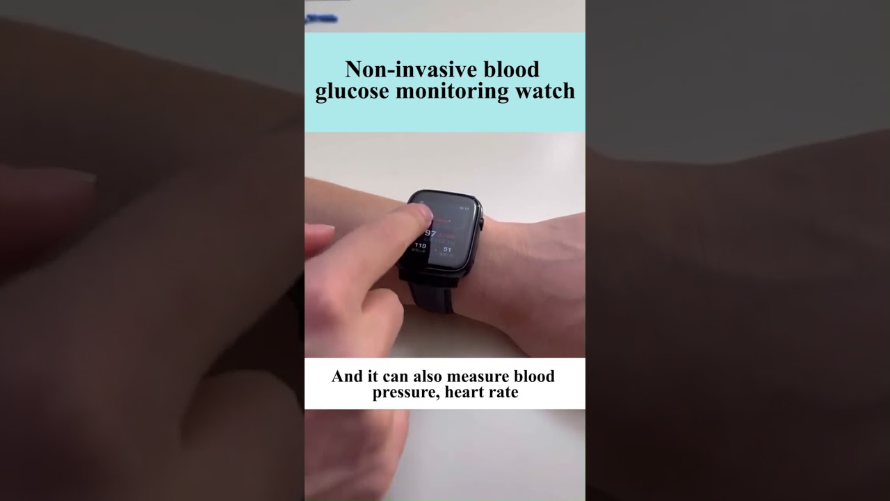 Non-invasive blood glucose test smart watch