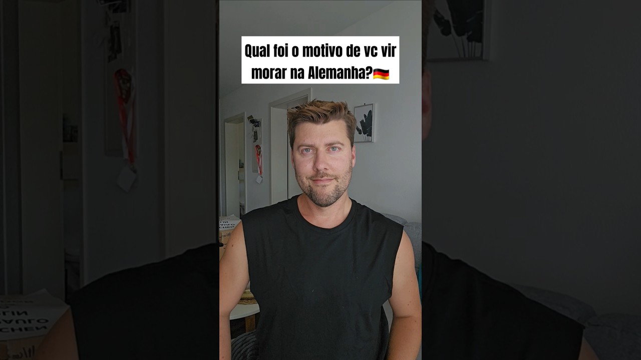 Qual foi o motivo de vc vir morar na Alemanha? Conta sua hist&oacute;ria