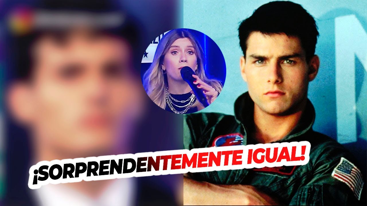 Separados al nacer: Tom Cruise se chamuyó a Laurita Fernández en la puerta de los parecidos