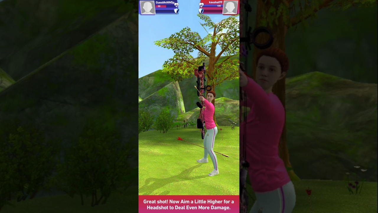 सबसे बेस्ट गेम 😲🤯Archery Duel: Multiplayer Game#gaming #funny #shorts #video