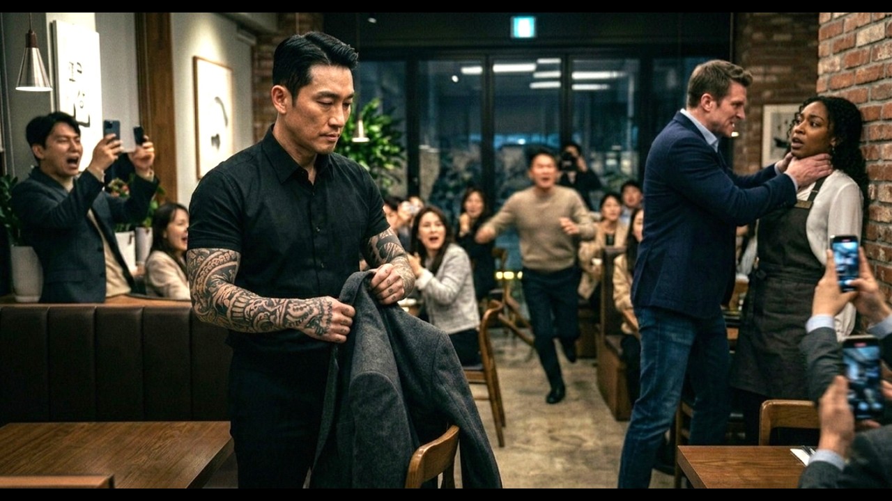 Her Abusive Ex Husband Grabbed Her Throat At A Restaurant— Korean Mafia Boss Took Off His Coat