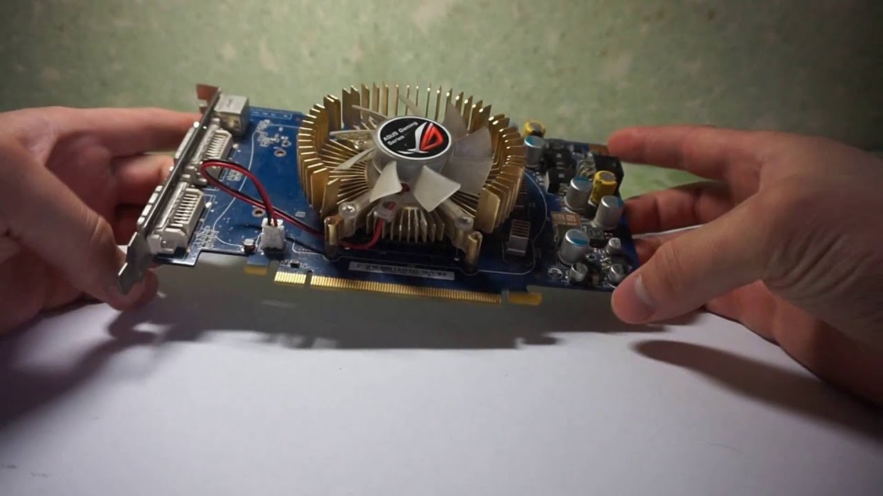 ASUS GeForce 8600GTS. Артефакты. Лечим прогревом.