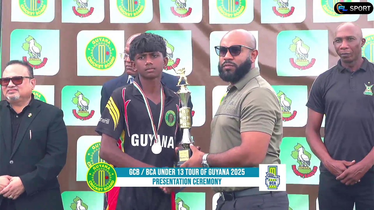 GUYANA CRICKET BOARD / BARBADOS CRICKET ASSOCIATION UNDER 13 TOUR OF GUYANA 2025