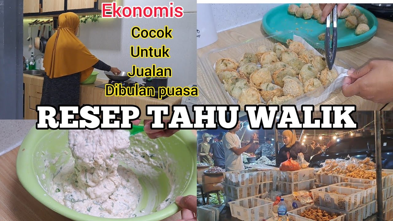 RESEP TAHU WALIK EKONOMIS COCOK UNTUK JUALAN DIBULAN PUASA#tahuwalik#tahuwalikcrispy#idejualan#irt