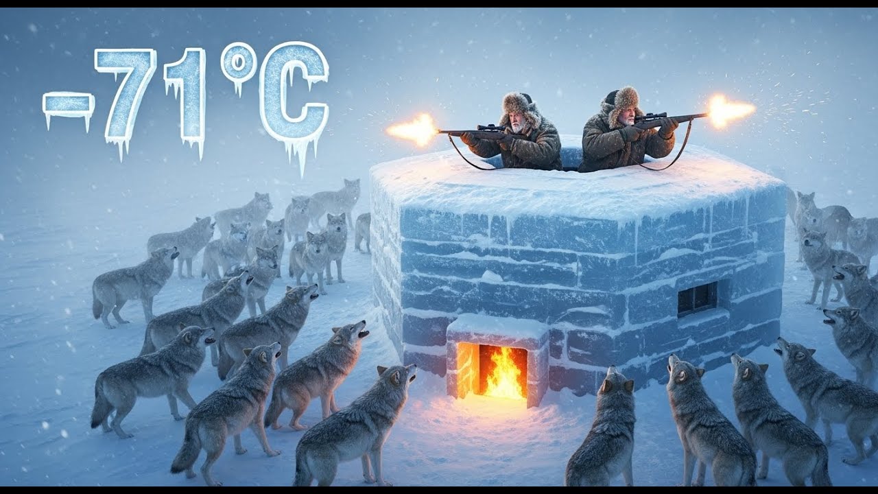 Surviving –71°C Yakutia | How a 93 Year Old Husband and Wife Battled a Wolf Pack Inside Their Cabin