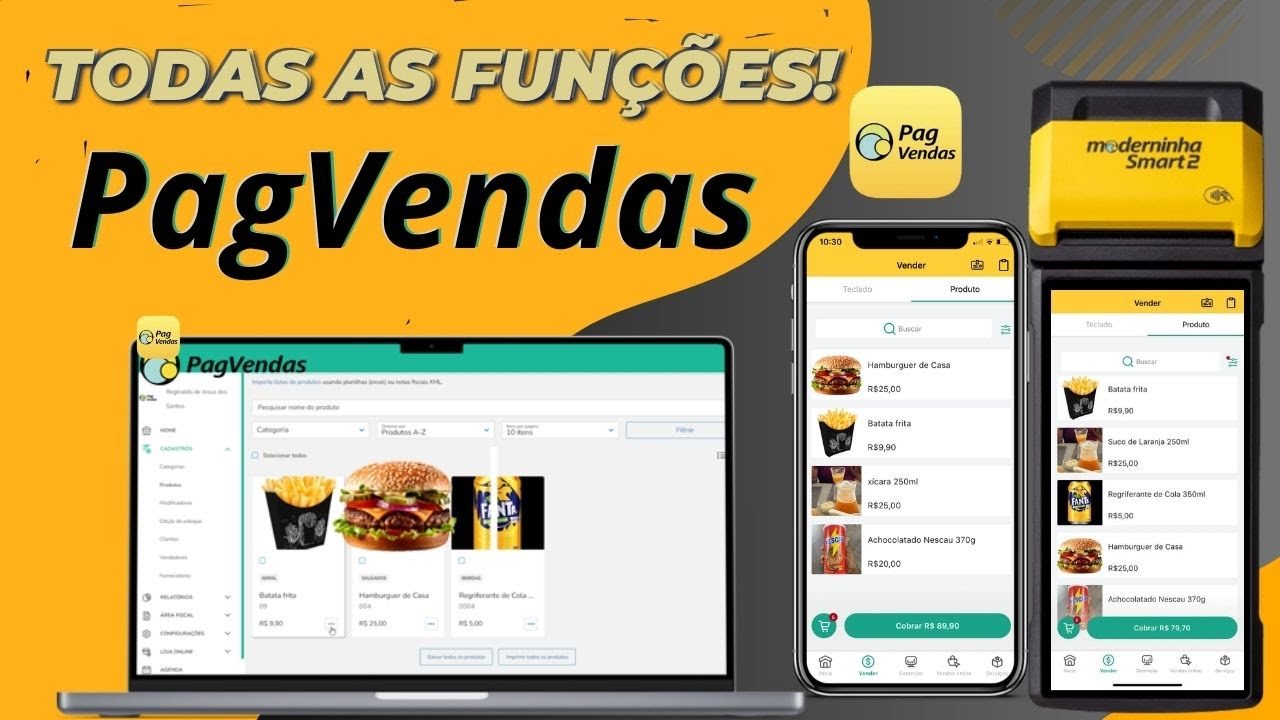 PAGVENDAS - Sistema PDV do PagBank - Veja Como Funciona