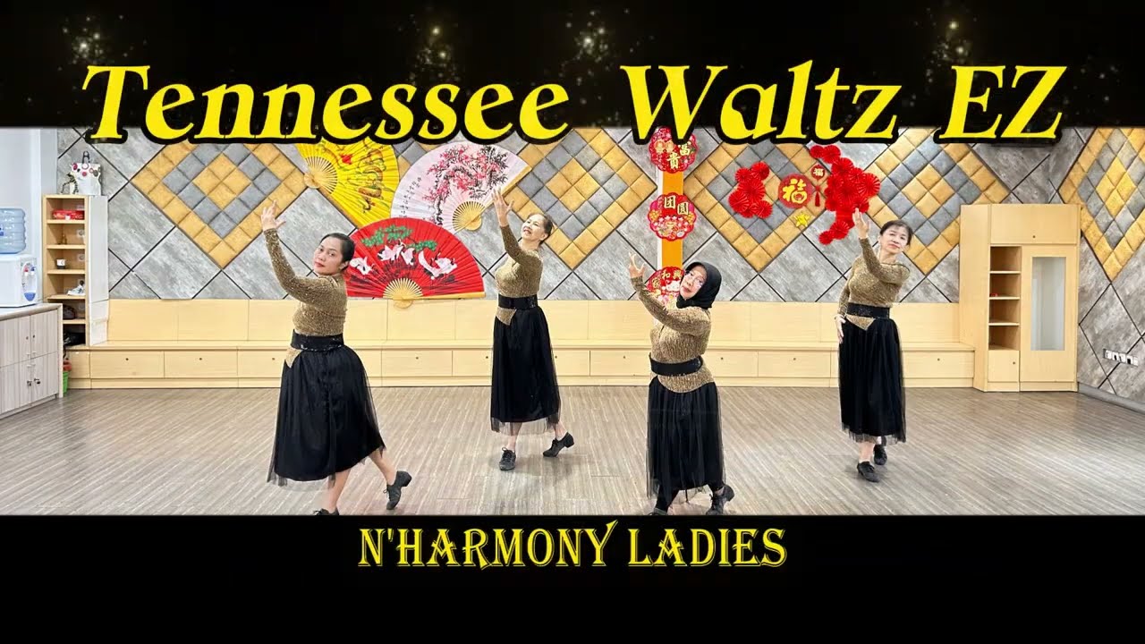 Tennessee Waltz EZ Line Dance by N'Harmony Ladies