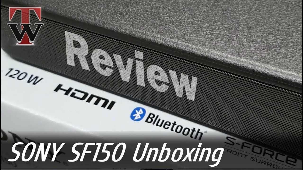 Sony SF150 Soundbar Unboxing, Setup & Review