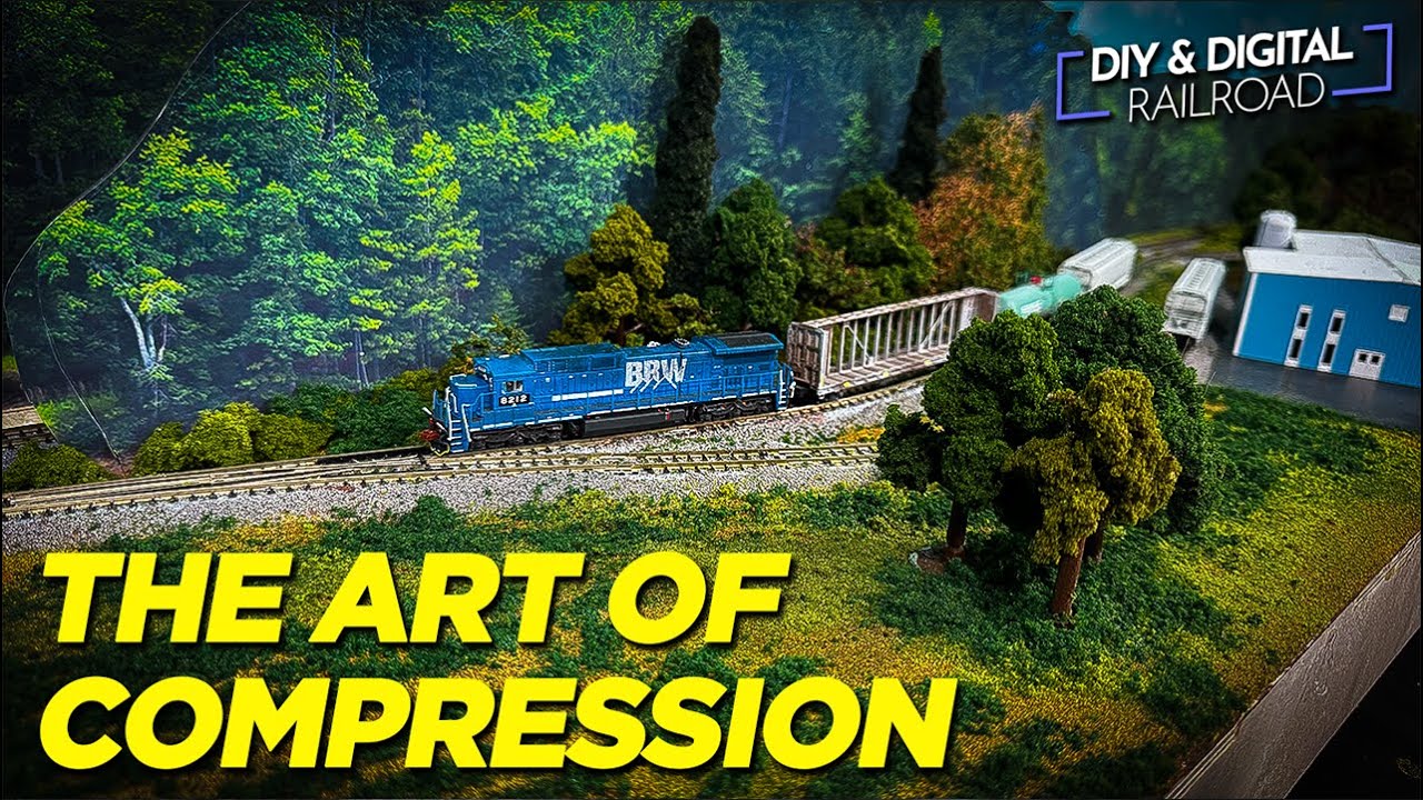 MORE FOR LESS Using Selective Compression on a Model Railroad.