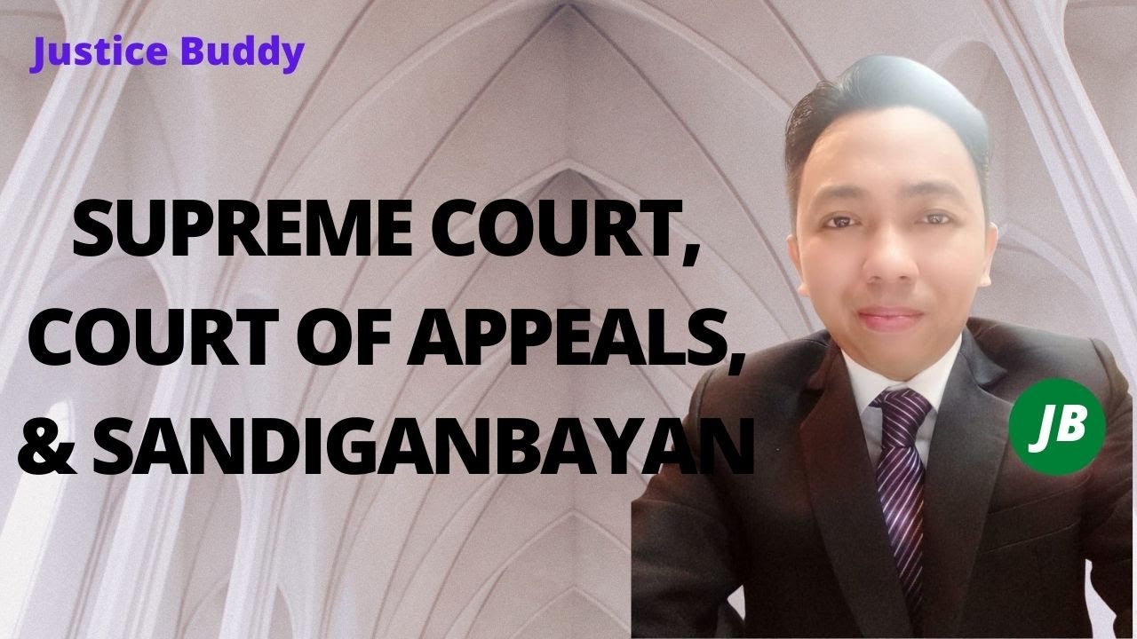 Supreme Court, Court of Appeals and Sandiganbayan (Bar, Criminology Board & Napolcom Exams Reviewer)