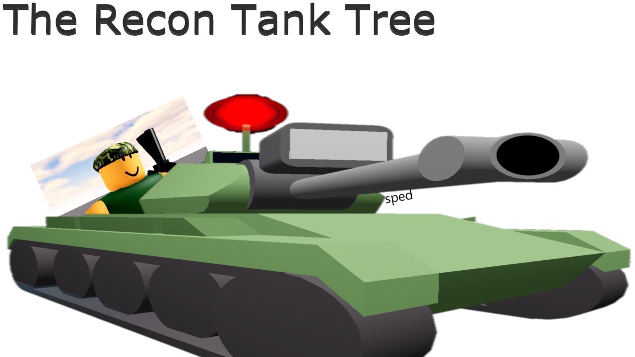 The Recon Tank Tree | Noobs In Combat | Roblox