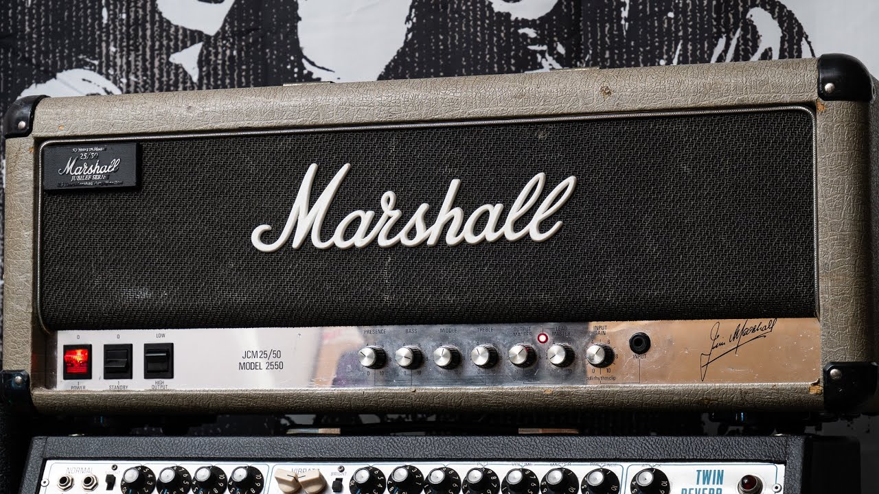 1987 Marshall Silver Jubilee with Vintage 30