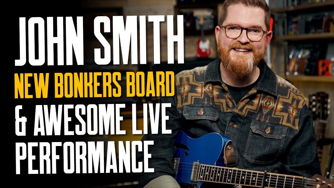 John Smith Shows Us His Crazy Pedalboard For Electric & Acoustic [Plus A 3-Song Performance!]