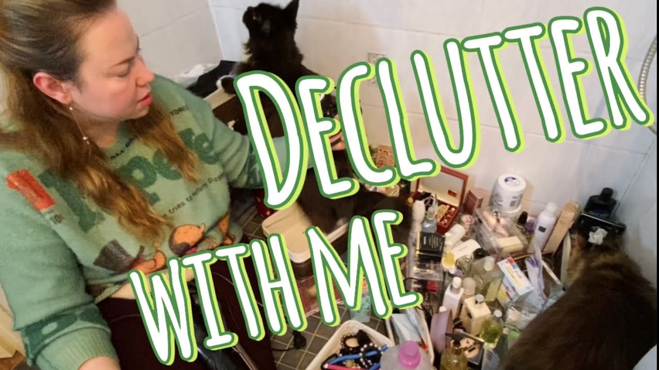 Ausmisten Challenge ✨ Aufräumen Motivation mit Katzen 🐈‍⬛ 🐈 Badezimmer