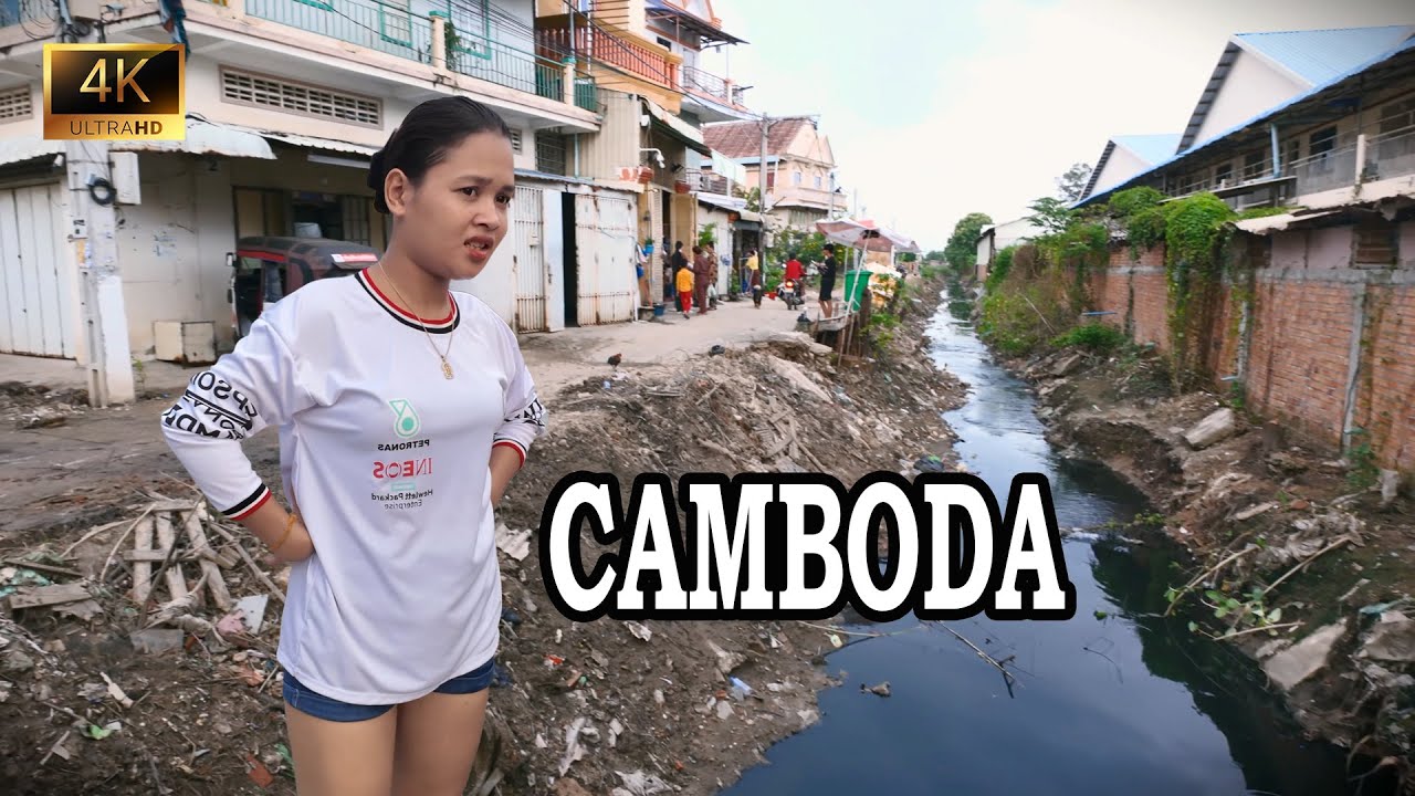 Daily Life The Cambodia Poverty Side Life #phnompenh