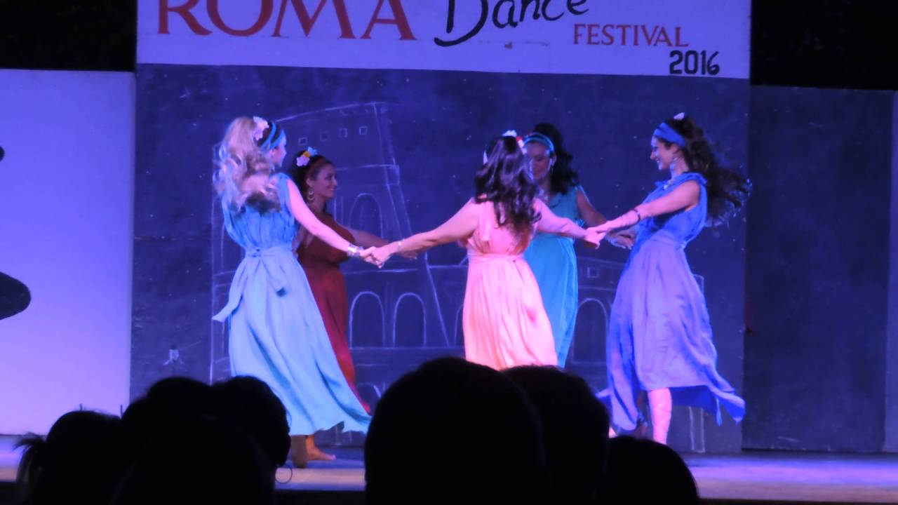 Ninfe Nereidi danze antiche@Roma dance Festival - breve danza romana epica 