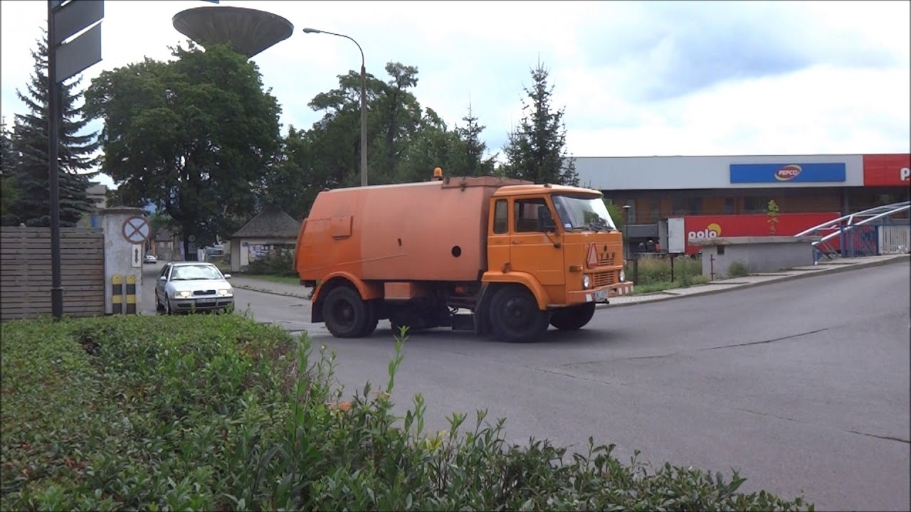 Zamiatarka ZM-7 na podwoziu Star 28 Stronie Śląskie