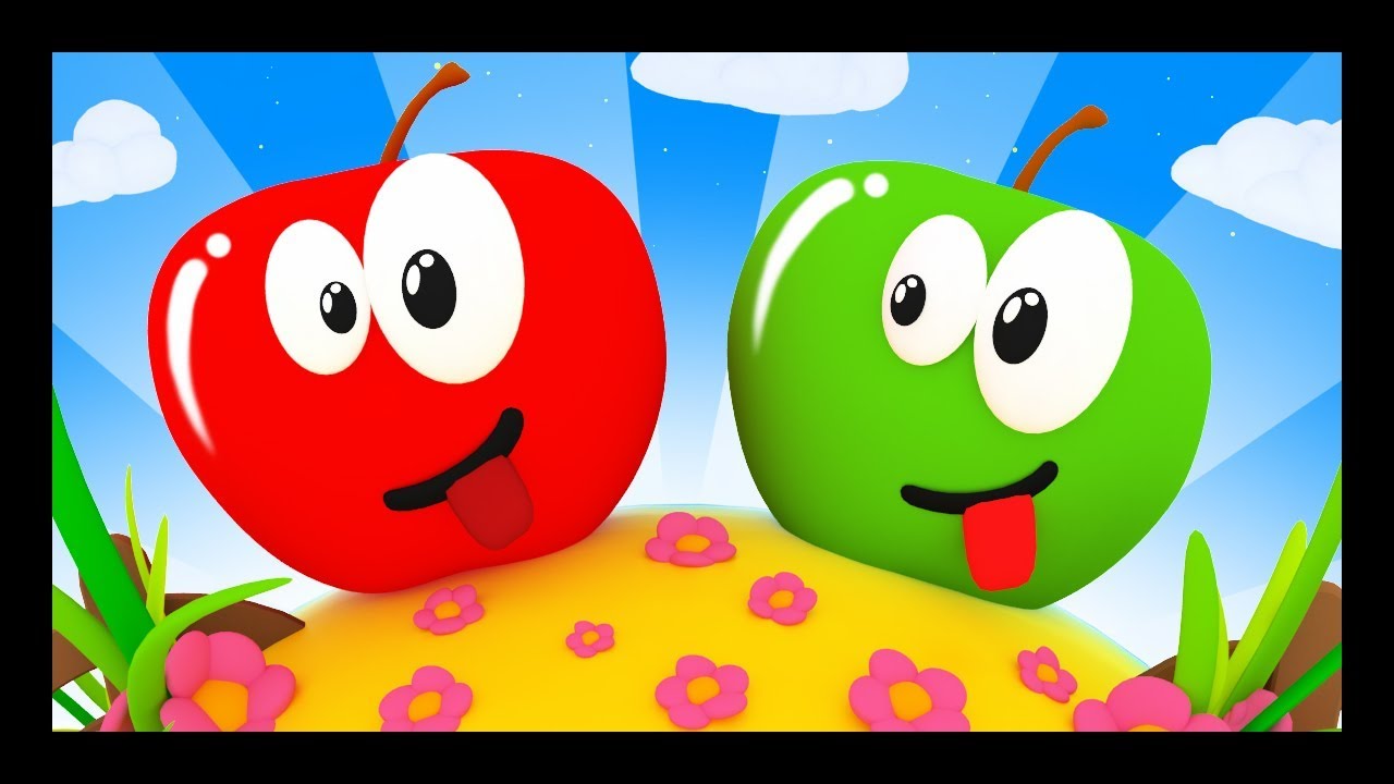 Pomme de reinette et pomme d'api - Comptines et chansons pour bébés - Titounis