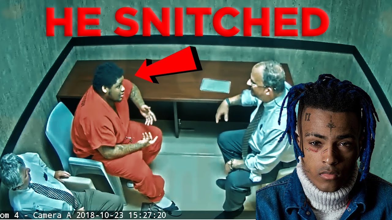 Rapper that killed XXXTentacion Snitched robert allen Interrogation footage