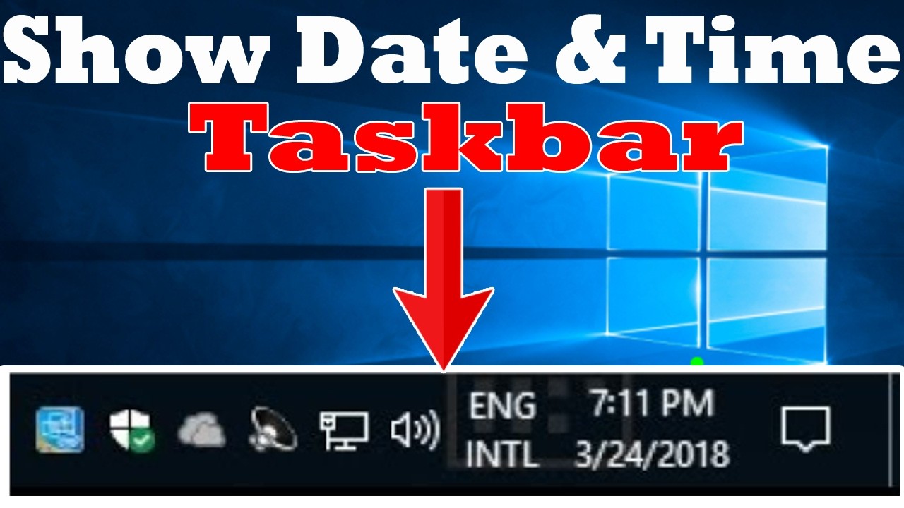 How to Show Time & Date on Windows 10/11 Taskbar (Easy Fix 2026)