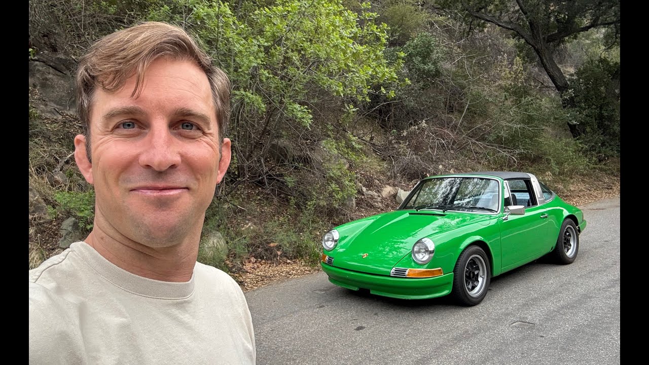 POV driving// 1973 Porsche 911T Targa (high compression 2.4)