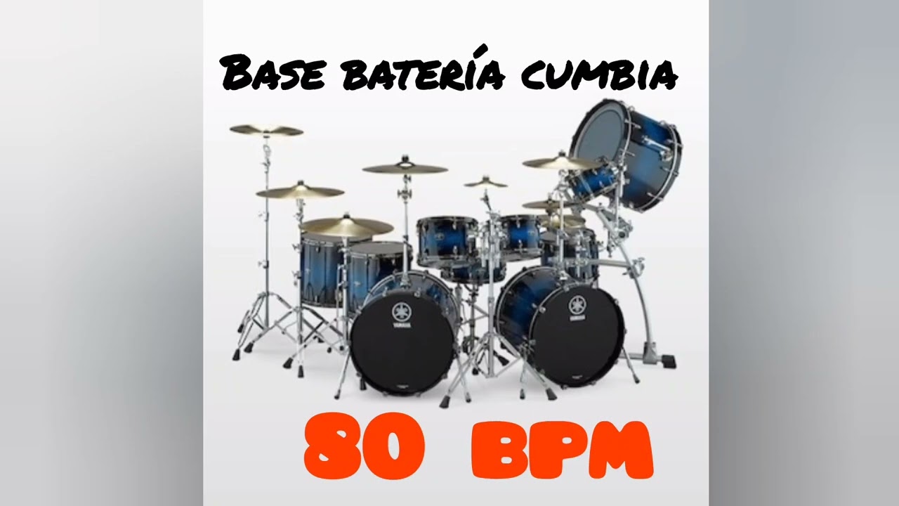 BASE BATERIA CUMBIA 80 BPM