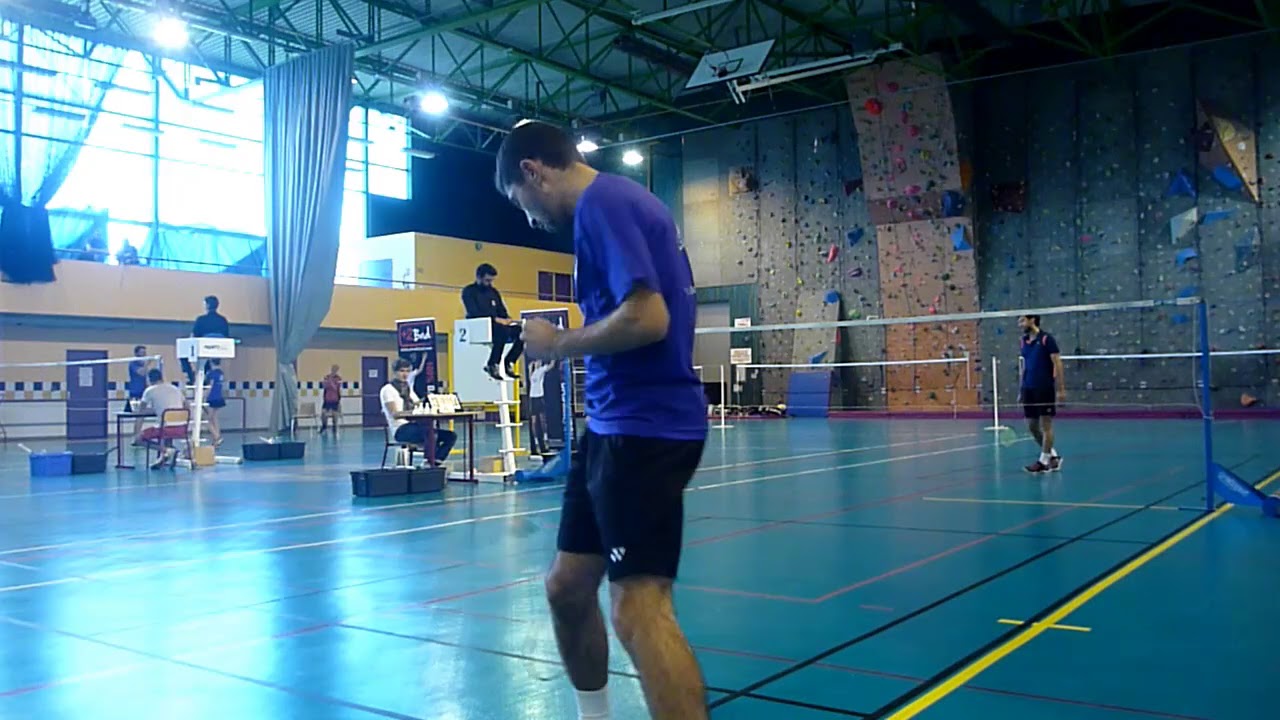 Interclubs de badminton, saison 2018/2019 nationale 3, ABC74 x BCV26, simple hommes
