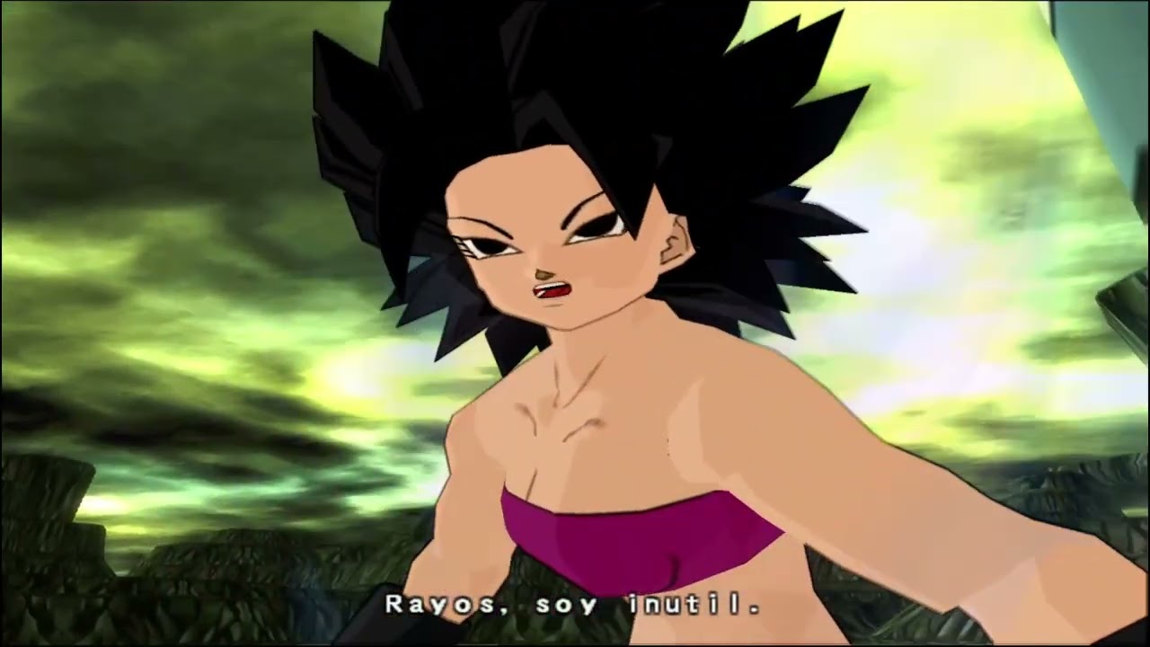 Modo historia Goku vs Kale y Caulifla Version JP