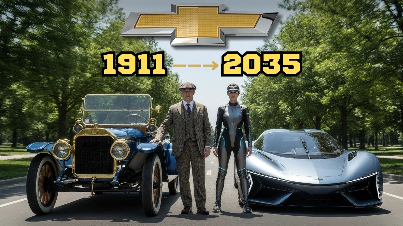 CHEVROLET EVOLUTION: 1911 - 2035 | You Won't Believe the Future!