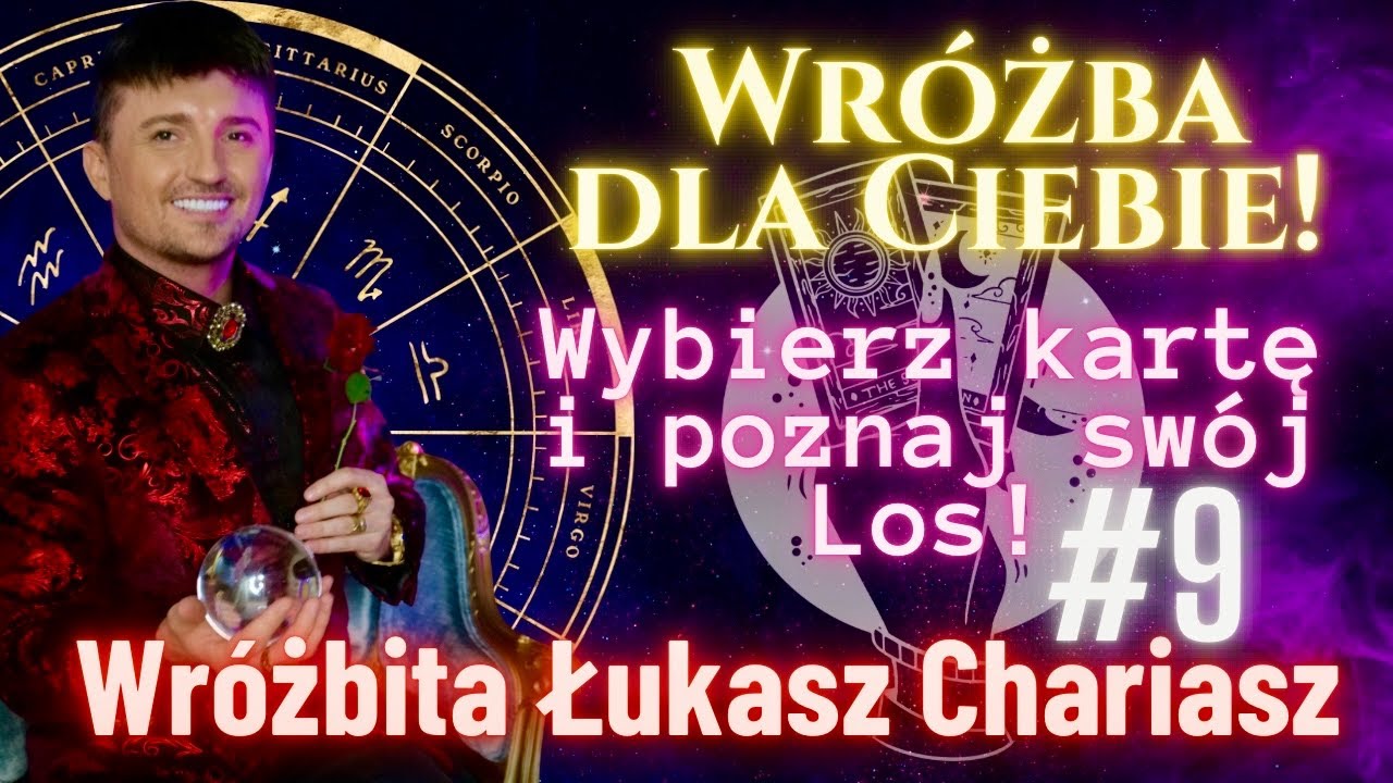 Wr&oacute;żba dla Ciebie! Wybierz dla siebie talię kart tarota i odkryj swoją przyszłość. Łukasz Chariasz