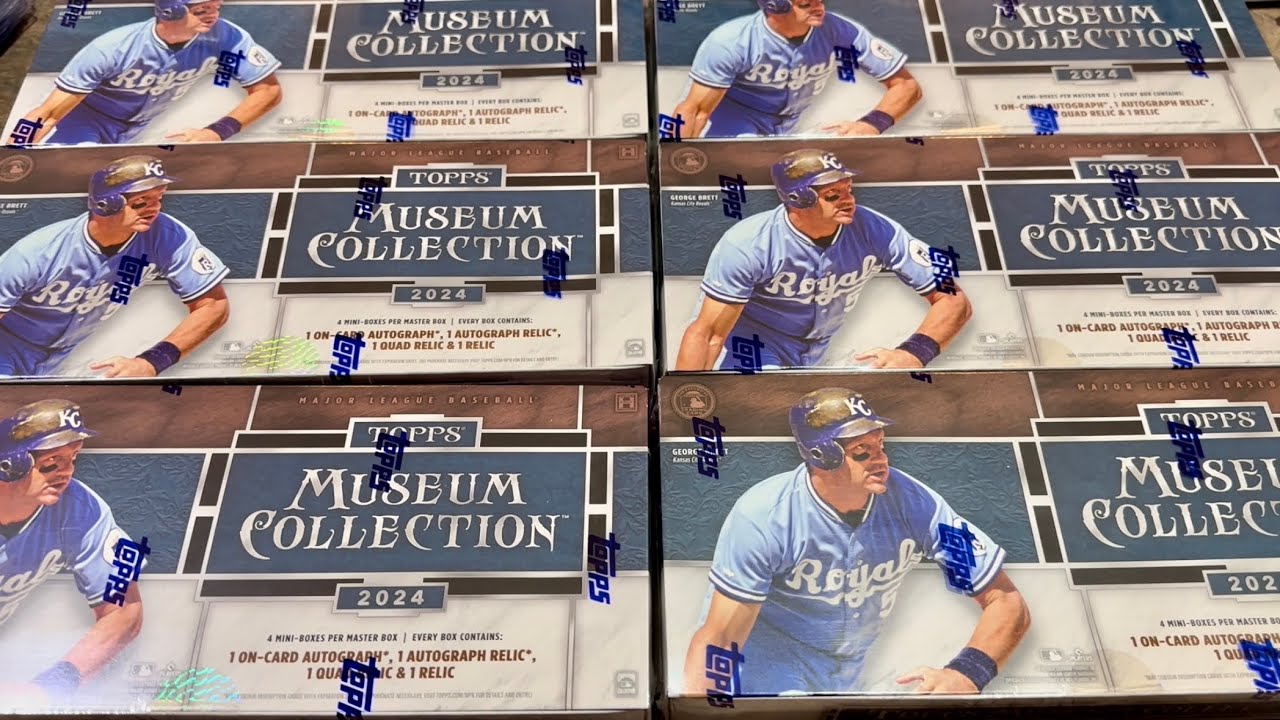 NEW RELEASE!  2024 MUSEUM COLLECTION BASEBALL CARDS!