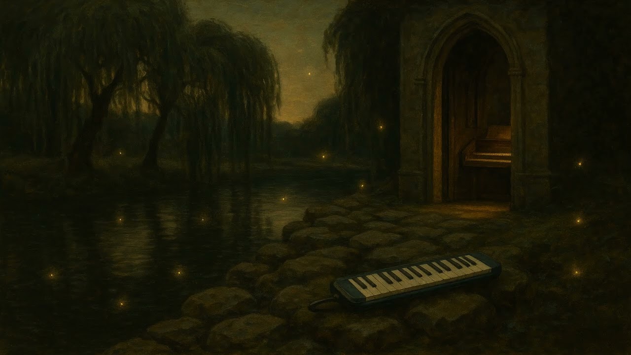 Rivers of Babylon 🕯️ fireflies by the twilight river | Dark Academia