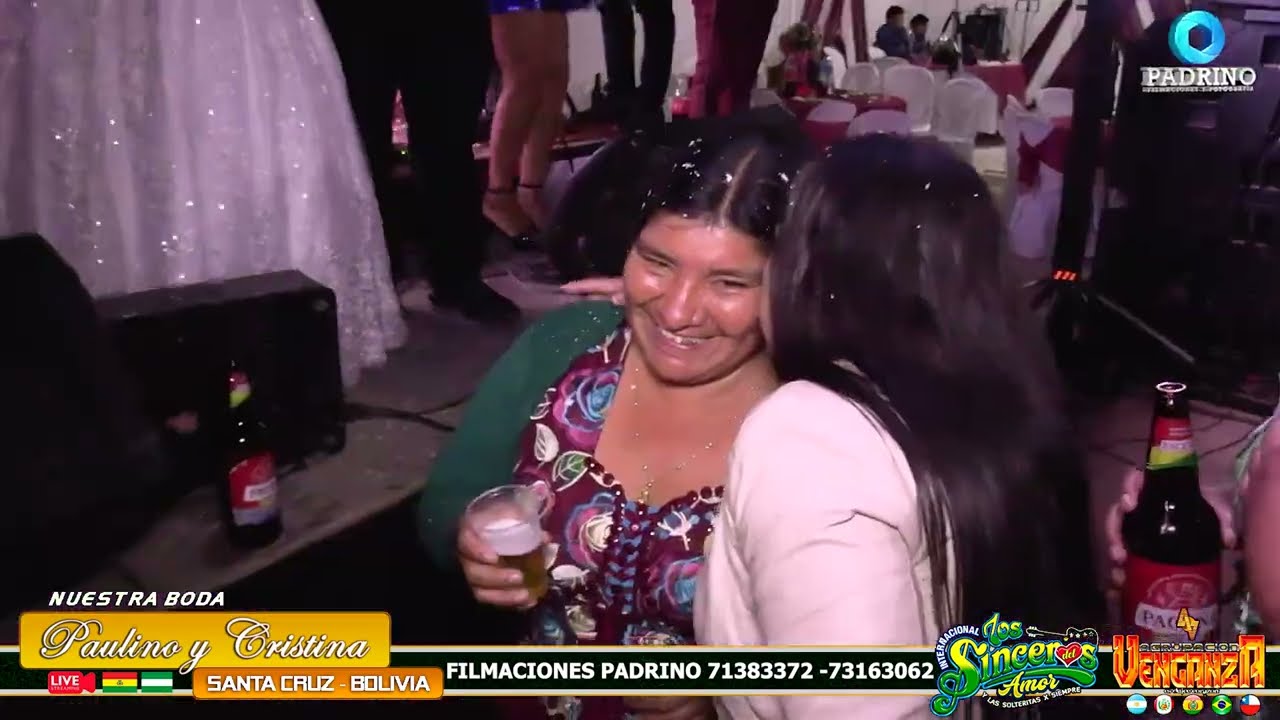 GRUPO LOS SINCEROS DEL AMOR EN VIVO  - 💍BODA PAULINO & CRISTINA🤵👰