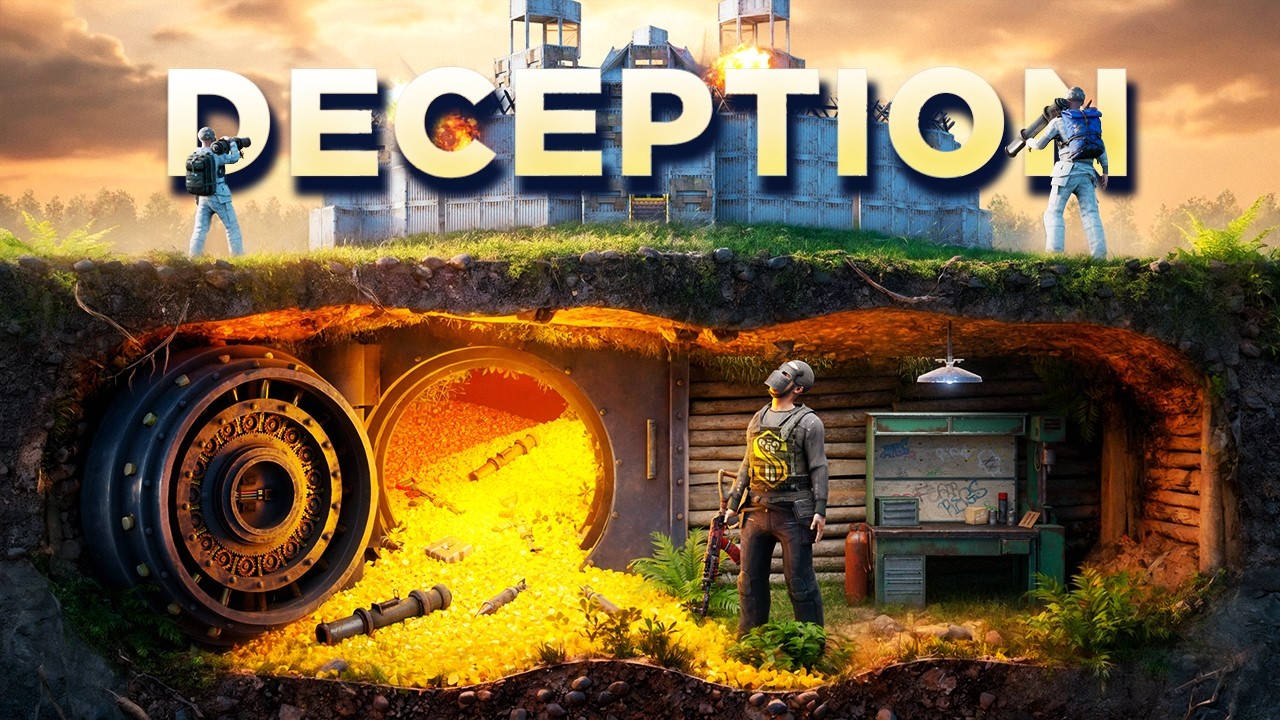 We Built the most HIDDEN UNDERGROUND BUNKER in Rust...
