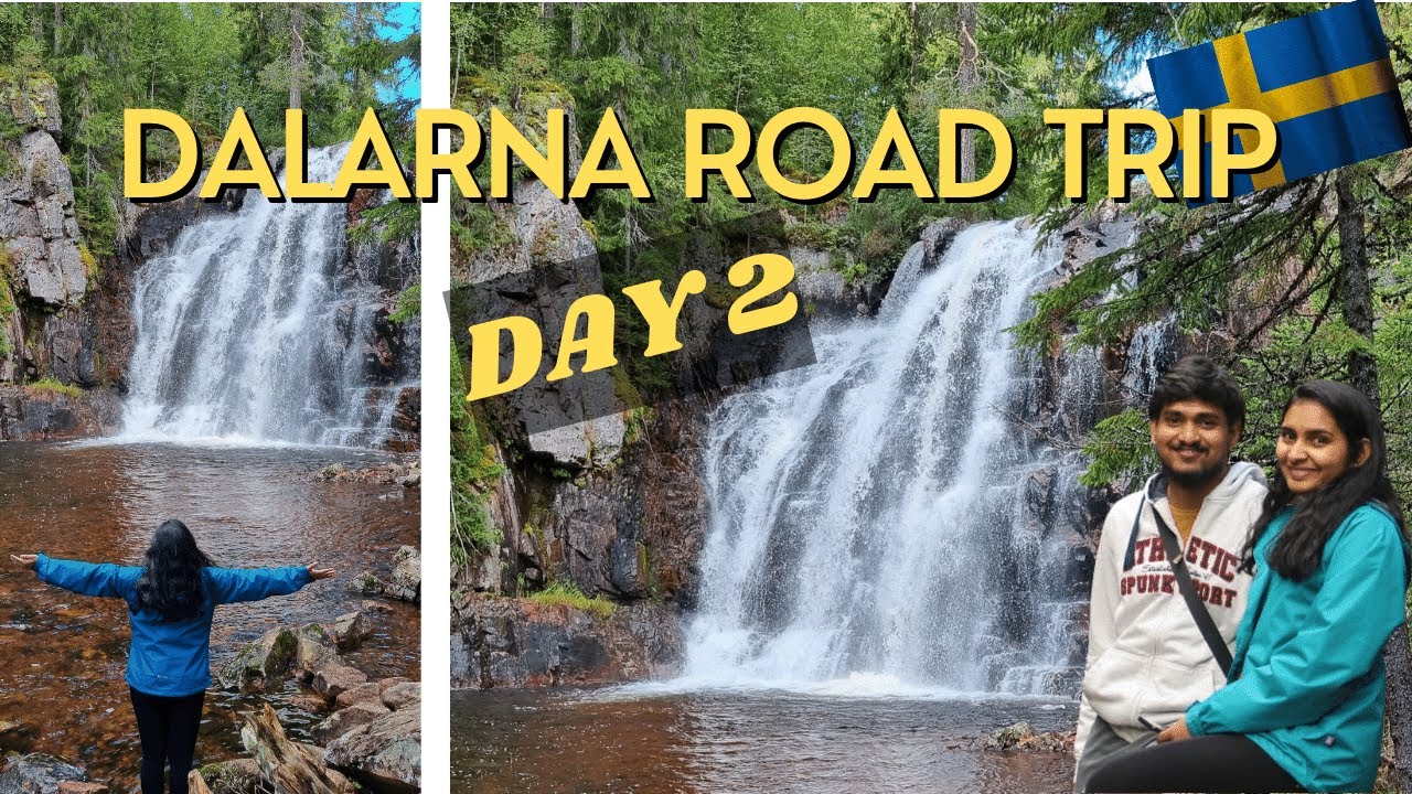 Dalarna Road trip Day 2 | Älvdalen, Rotensugnet, Stops vattenfall, Ribbåsbäcken vattenfall | Sweden