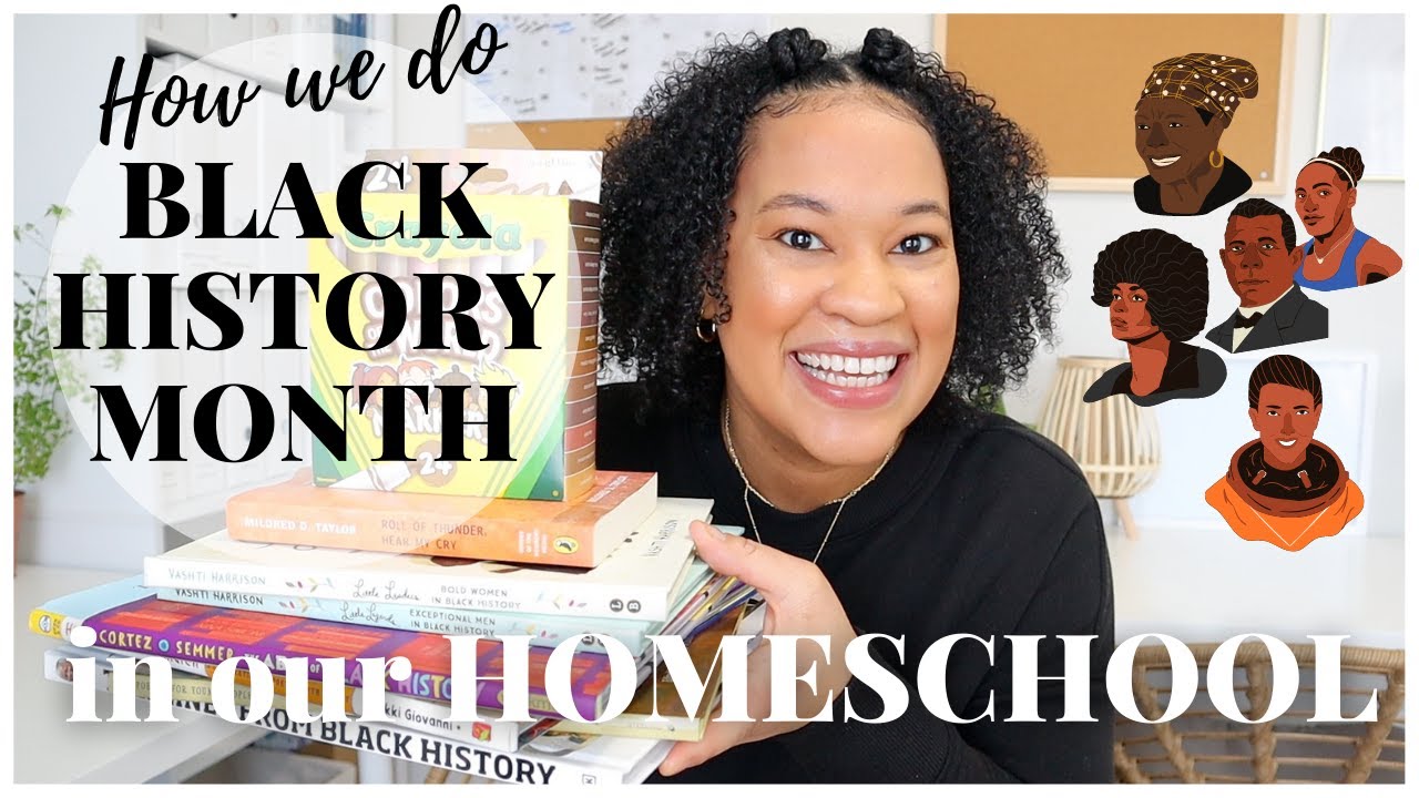 HOW TO HOMESCHOOL FOR BLACK HISTORY MONTH?// OUR HOMESCHOOL PLANS FOR BLACK HISTORY MONTH !