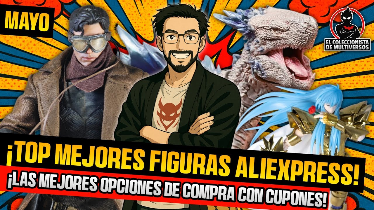 🔥 ¡Estas son las FIGURAS QUE SÍ VALEN la pena en AliExpress Mayo 2025! 