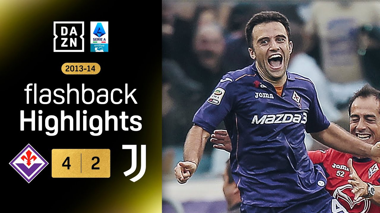 La partita di PEPITO ROSSI: Fiorentina-Juventus 4-2 | Serie A 2013-14 | DAZN Highlights