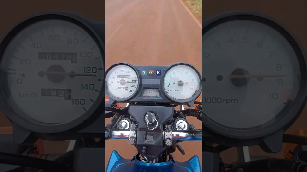 Honda CBX 200 Strada - Acelera&ccedil;&atilde;o e arrancada