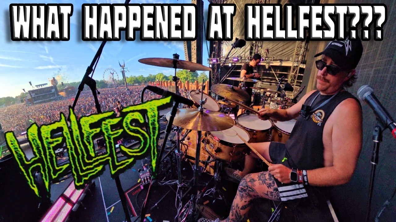 Hellfest 2025 | A Day in the Life of a Drum Tech