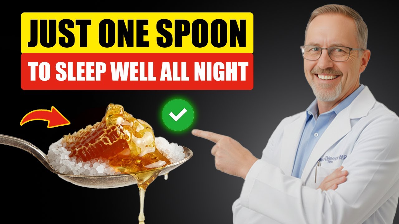 Always Waking Up at Night? 1 TBSP Lowers Cortisol FAST To Fall Back Asleep