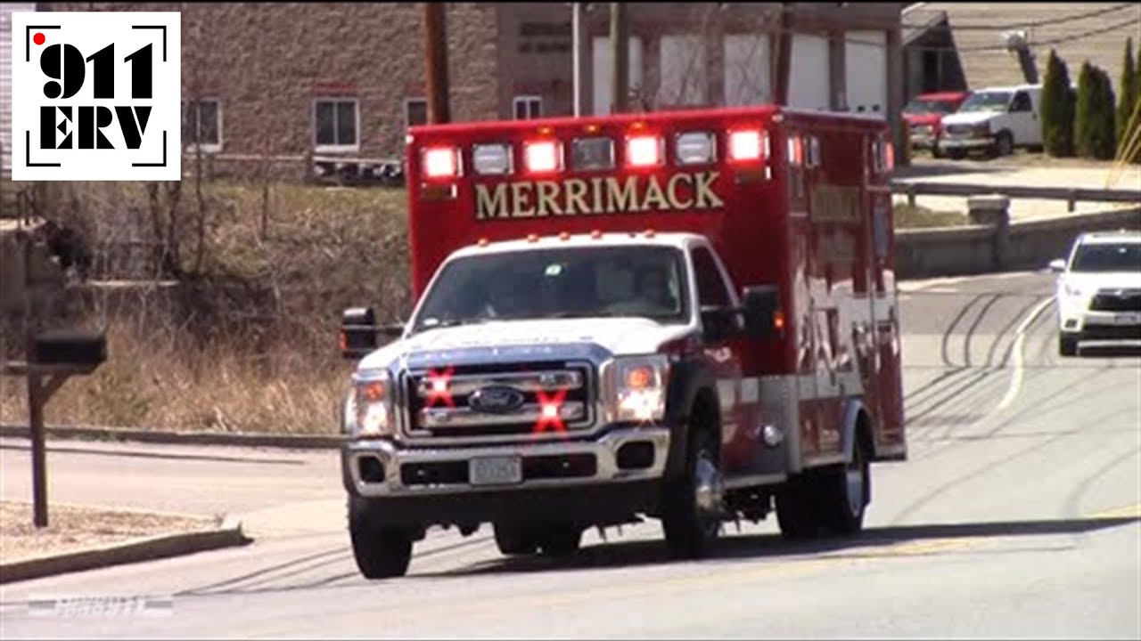 Merrimack, NH Ambulance 1 Responding