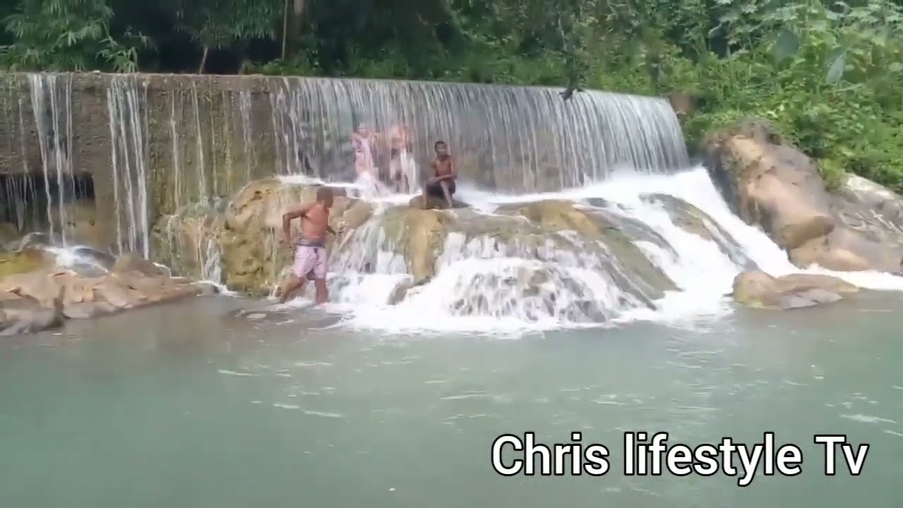 Grandpa falls in Trinity Ville St Thomas💯 good water fall