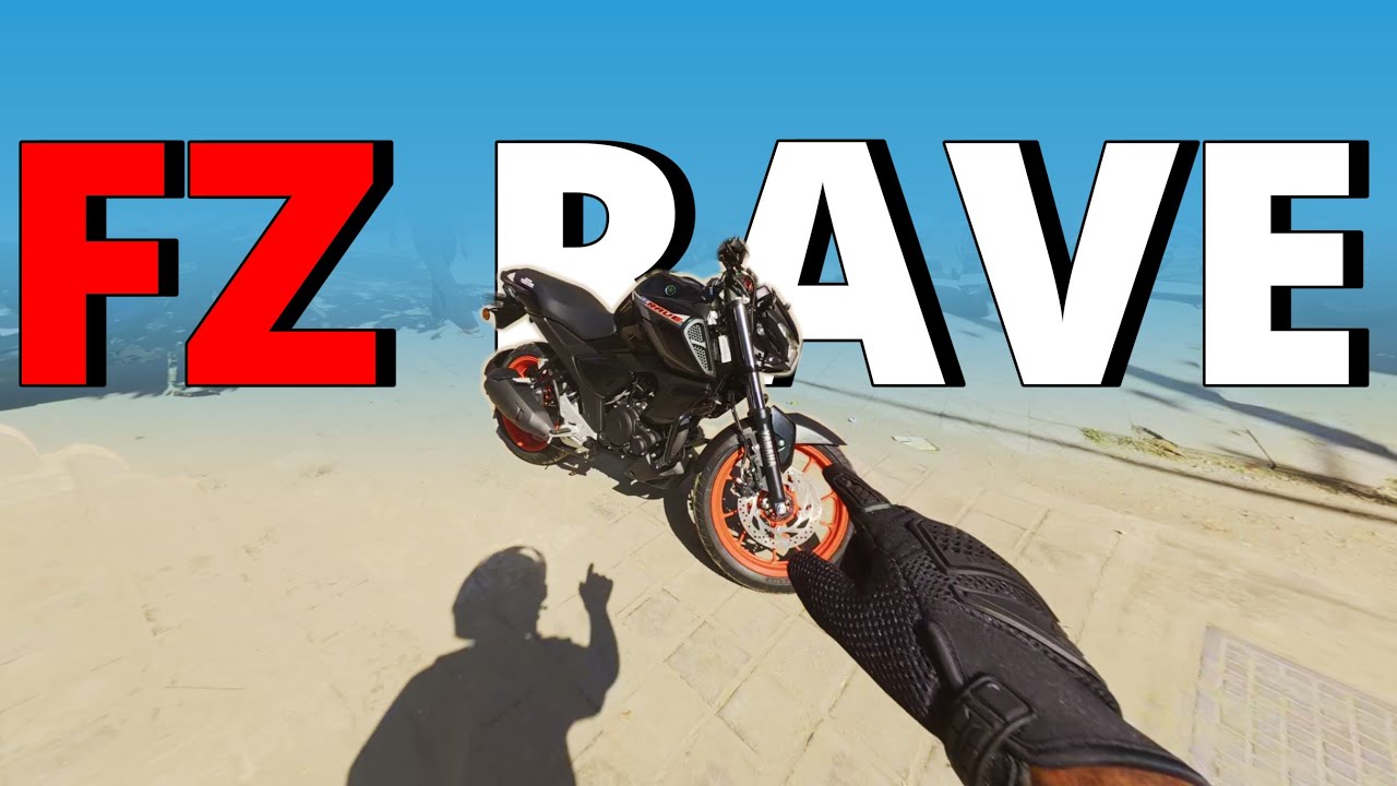 📹 NEW Yamaha FZ Rave Test Ride 🏍️ | City Performance & Features Explained ⚡